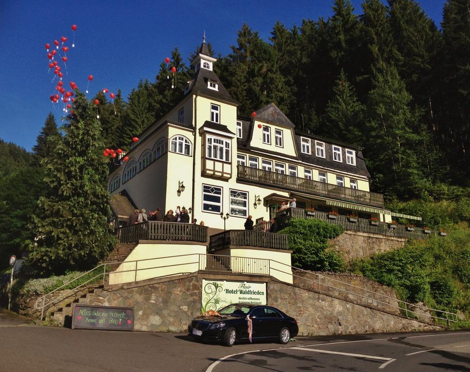 Flair-Hotel Waldfrieden Oberweißbach Zewnętrze zdjęcie